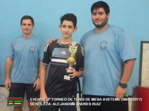 2º Torneo de Tenis de Mesa en el Club Ciudad