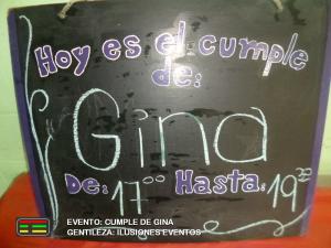 Cumple de Gina