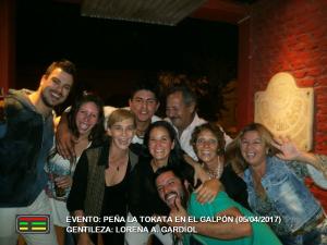 Peña La Tokata en el Galpón