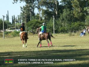 Torneo de Pato en la Sociedad Rural